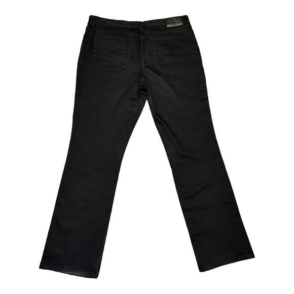 Ralph Lauren Black Bootcut Jeans 14L High Rise Straight Leg Classic Fit Denim - Picture 6 of 12